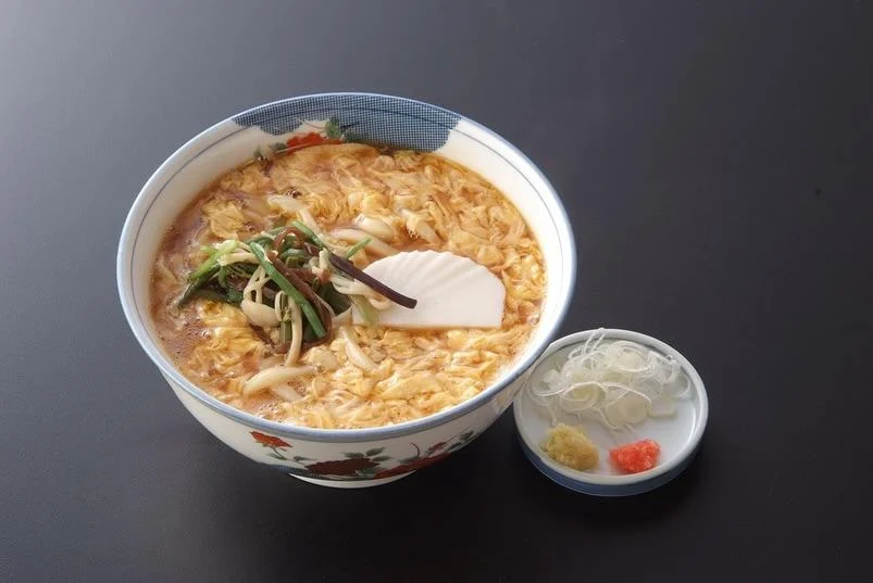 【冬の寒さに染みる吉野葛のあたたかさ】新大久保ランチ｢かき玉そば｣