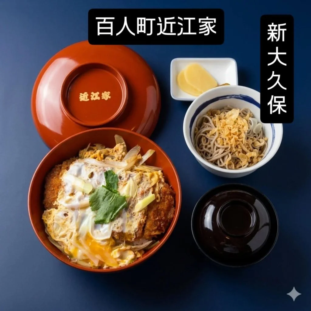【新大久保駅近の穴場スポットで楽しむ定番カツ丼】